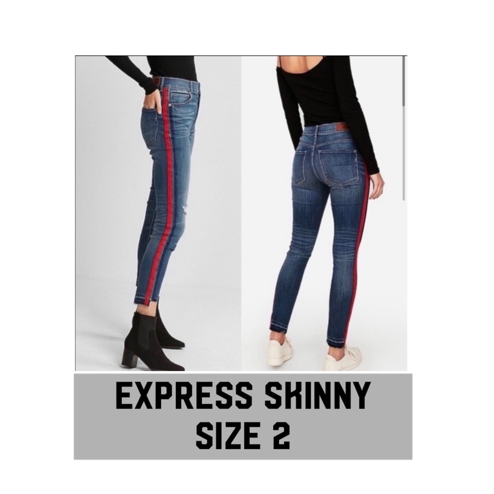 ❤️Express high-rise leggings skinny jeans with stretch size 2❤️